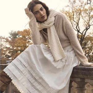 Doen Petra Cardigan in HAZELNUT CREME